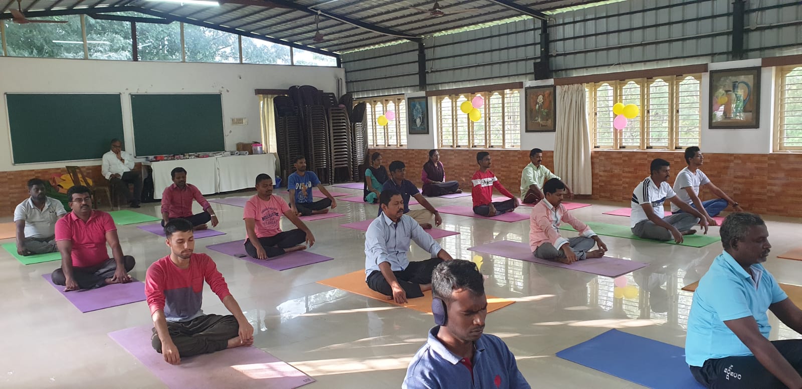 🌿 Cultivating the Culture of Tomorrow: Yoga Day with Om Navasakthivel Trust